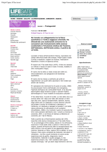 Fritjof Capra. Il Tao in noi http://www.lifegate.it/essere/articolo.php