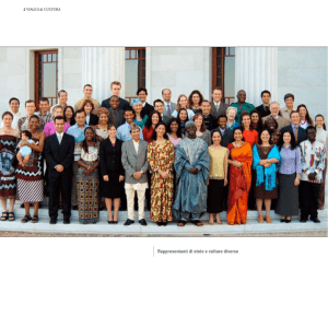 Rappresentanti di etnie e culture diverse