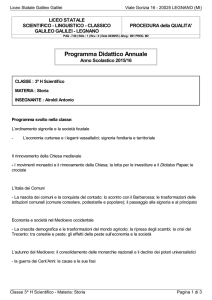 vedi PDF - `Galileo Galilei`