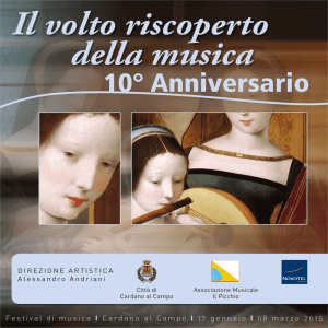 Il volto riscoperto della musica