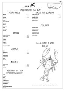 Scarica il Menu Shark - Il Decanter Ristorante Il Decanter Ristorante
