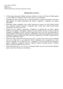 Anno scolastico 2009-2010 - Liceo Scientifico Statale Einstein Milano