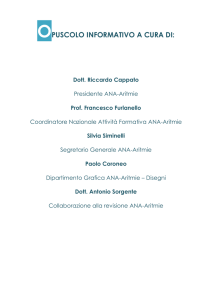 Ablazione transcatetere mediante radiofrequenza - ANA