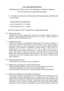 Lingua russa II L11 L12