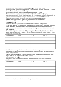 Legge fondamentale della calorimetria