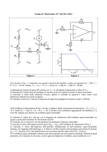 Esame di “Elettronica T2” del 30-1