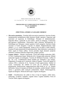 Postulati della meccanica quantistica: funzione d