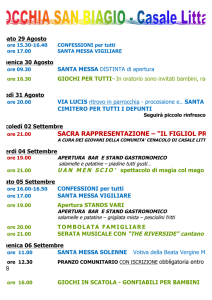 SACRA RAPPRESENTAZIONE – “IL FIGLIOL PRODIGO”