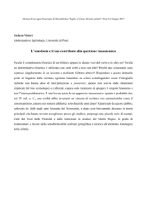 Abstract - Egittologia Pisa