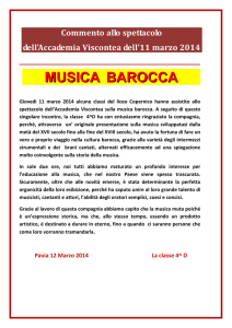 musica barocca - “copernico”