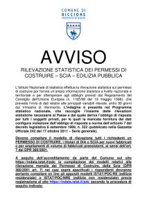 AVVISO per rilevazione istat