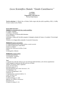 Liceo Scientifico Statale “Guido Castelnuovo”