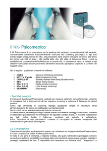 il kit psicometrico