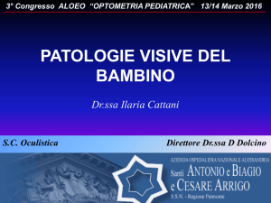 nistagmo infantile