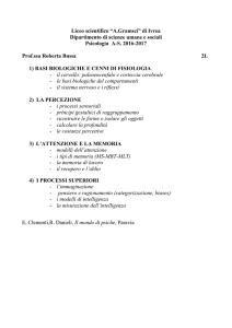 “A.Gramsci” di Ivrea Dipartimento di scienze umane e sociali