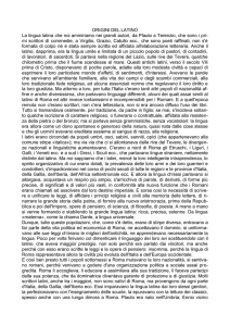 Letteratura Latina - Digilander