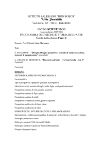 Villa Ranchibile LICEO SCIENTIFICO PROGRAMMA DI DISEGNO E