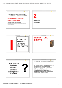 1 Seconda lezione IL DIRITTO PRIVATO Archivo - e