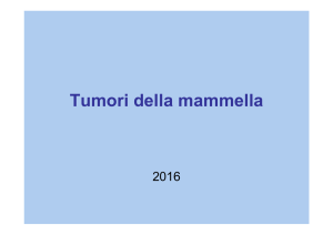 tumori della mammella