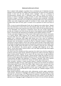 Battezzati nella morte di Gesù