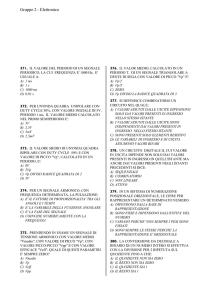 Gruppo 2 - Elettronica