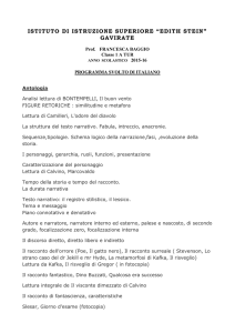 ISTITUTO DI ISTRUZIONE SUPERIORE “EDITH STEIN” GAVIRATE