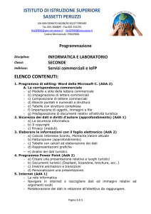 informatica - Sassetti Peruzzi