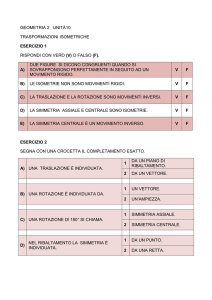 GEO U10 Trasformazioni isometriche