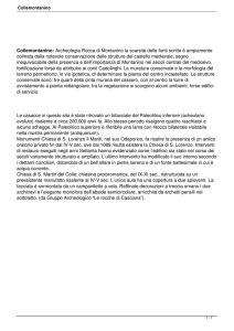 Collemontanino: Archeologia Rocca di Montanino la