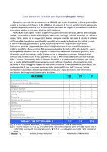 Corso Economico Aziendale per Ragionieri (Progetto Brocca)