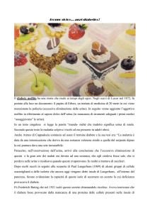 Troppo dolce… anzi diabetico!