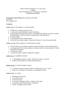 STORIA - Istituto Superiore Sorgono