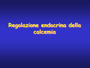 Paratiroidi-Calcemia - Sito dei docenti di Unife