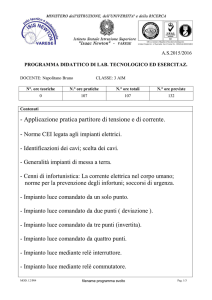 - Applicazione pratica partitore di tensione e di corrente.