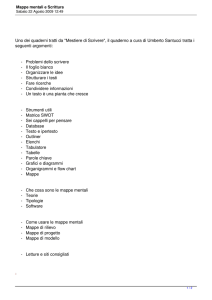 Mappe mentali e Scrittura