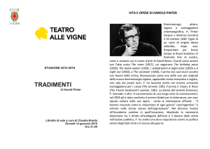 tradimenti - Teatro alle Vigne