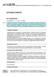 Lettera d`Invito
