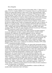 Breve Biografia - UniFI