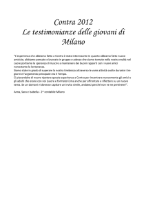 Centro di Milano - ciofs lombardia