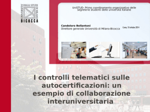 I controlli telematici sulle autocertificazioni: un esempio di