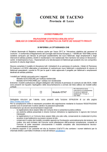 rilevazione statistica edilizia ISTAT