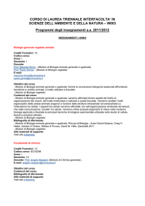corso di laurea triennale in - Università degli Studi dell`Insubria