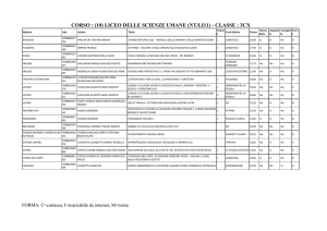 liceo delle scienze umane - Liceo Quintiliano Siracusa