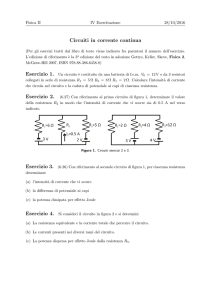 Circuiti in corrente continua