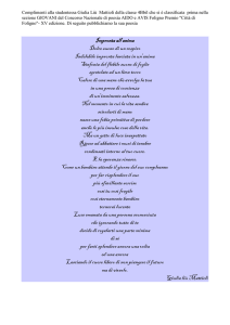Impronta all`anima Dolce suono di un respiro Indelebile impronta