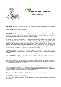 perche` idealizziamo? - 1