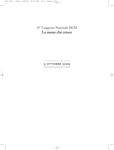 47° Congresso Nazionale SICM