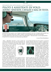 PILOTI E ASSISTENTI DI VOLO: