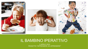 il bambino iperattivo