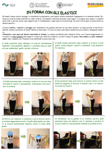 In forma con gli elastici